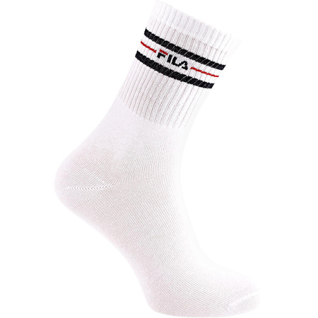 Skarpety unisex Fila LIFESTYLE 3-PACK białe F9092-300
