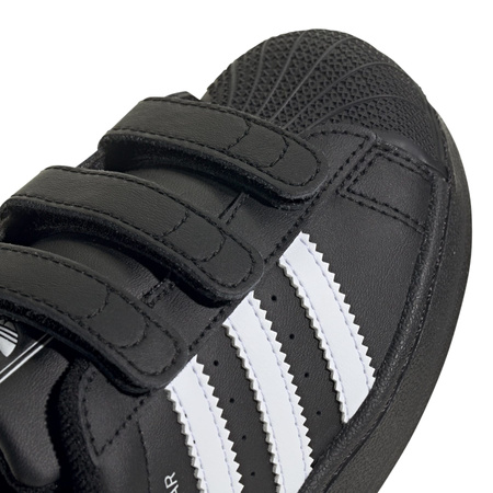 Buty sportowe dziecięce adidas SUPERSTAR II czarne JI3989