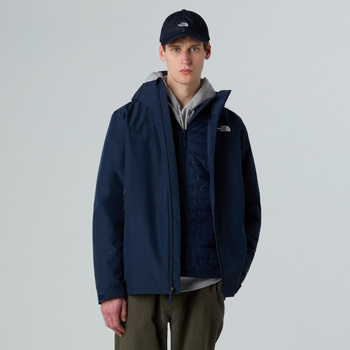 Kurtka z kapturem męska The North Face CARTO MONO TRICLIMATE granatowa NF0A8D1S8K2