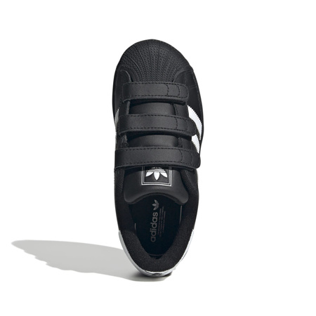 Buty sportowe dziecięce adidas SUPERSTAR II czarne JI3989