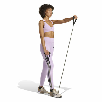 Stanik sportowy damski adidas AEROIMPACT LUXE fioletowy KA3794