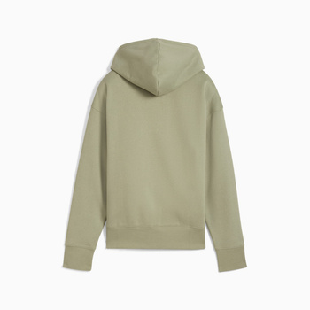 Bluza z kapturem damska Puma HER RELAXED FZ FL zielona 68815082