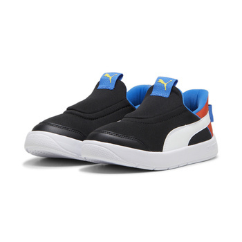 Buty sportowe chłopięce Puma COURTFLEX V3 SLIPTECH PS czarne 39973401