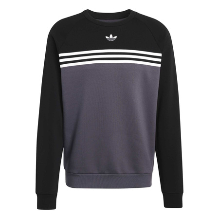 Bluza męska adidas CHEST STRIPES szara KE2133
