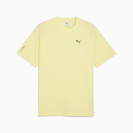 Koszulka męska Puma PUMATECH GRAPHIC RELAXED żółta 63210035