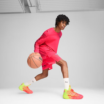 Buty do koszykówki męskie Puma MB.04 różowe 31053201