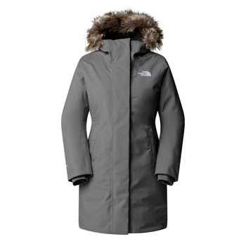 Kurtka z kapturem damska The North Face ARCTIC szara NF0A84J20UZ