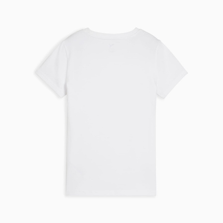 Koszulka damska Puma WARDROBE ESS SLIM biała 62974202