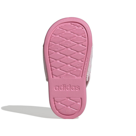 Klapki dziecięce adidas ADILETTE ESTRAP I różowe JR5326