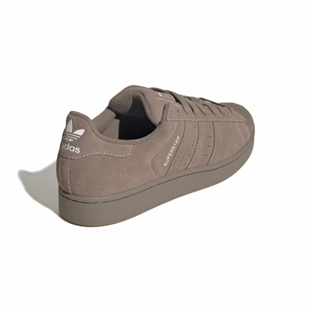Buty sportowe męskie adidas SUPERSTAR II brązowe KI8493