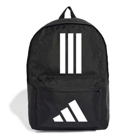 Plecak miejski unisex adidas CLASSIC BACK-TO-SCHOOL 3-STRIPES czarny JD9563