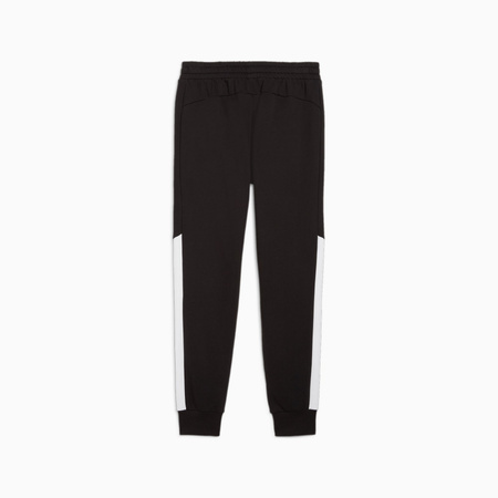 Spodnie dresowe męskie Puma POWER COLORBLOCK FL CL czarne 68173501