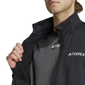 Bluza męska adidas TERREX MULTI LIGHT FLEECE FZ czarna IB1818