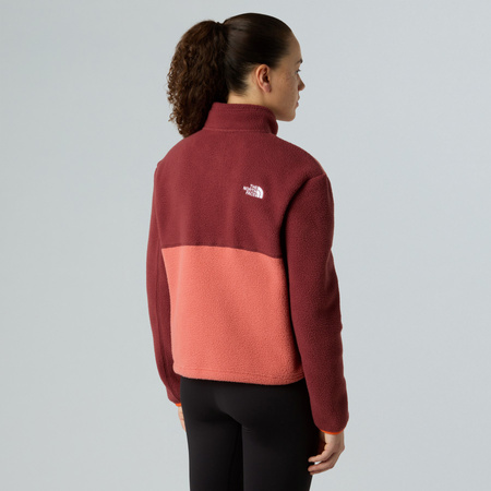 Polar damski The North Face YUMIORI 1/4 ZIP różowy NF0A8E89EOW