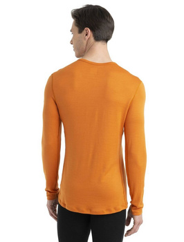 Longsleeve termiczny męski Icebreaker 260 TECH pomarańczowy IB104371865