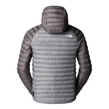 Kurtka puchowa z kapturem męska The North Face BETTAFORCA szara NF0A87GXAWM