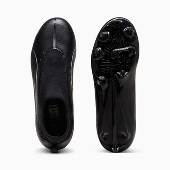 Korki chłopięce Puma ULTRA MATCH+ LL FG/AG JR czarne 10769402