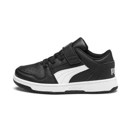 Buty sportowe dziecięce Puma REBOUND LAYUP LO SL V PS czarne 37049202