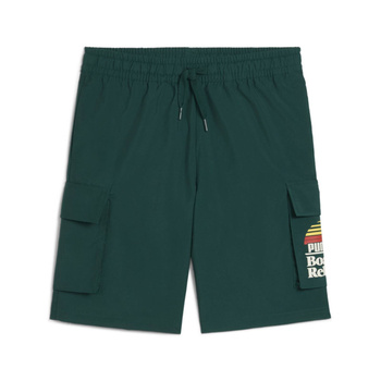 Spodenki chłopięce Puma MID90S CARGO CHINO zielone 68515460