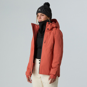 Kurtka narciarska damska The North Face LENADO różowa NF0A8DDSBOU