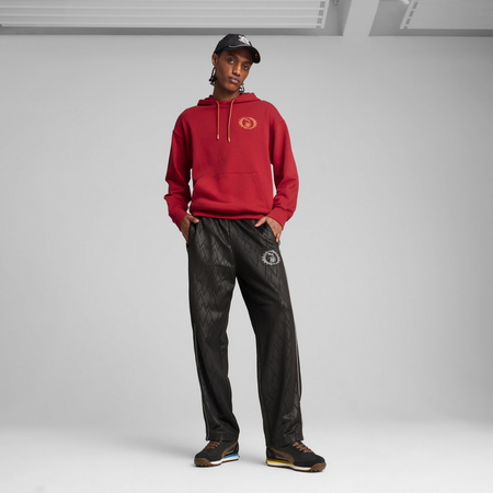 Bluza z kapturem męska Puma X HARRY POTTER RELAXED GRAPHIC bordowa 63009313