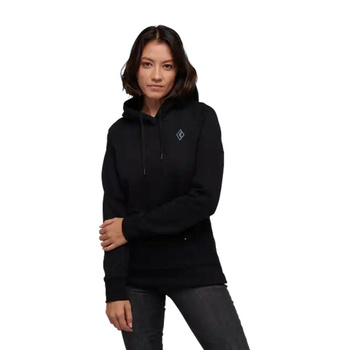 Bluza z kapturem damska Black Diamond SUMMIT SCRIBBLE czarna AP7302540002
