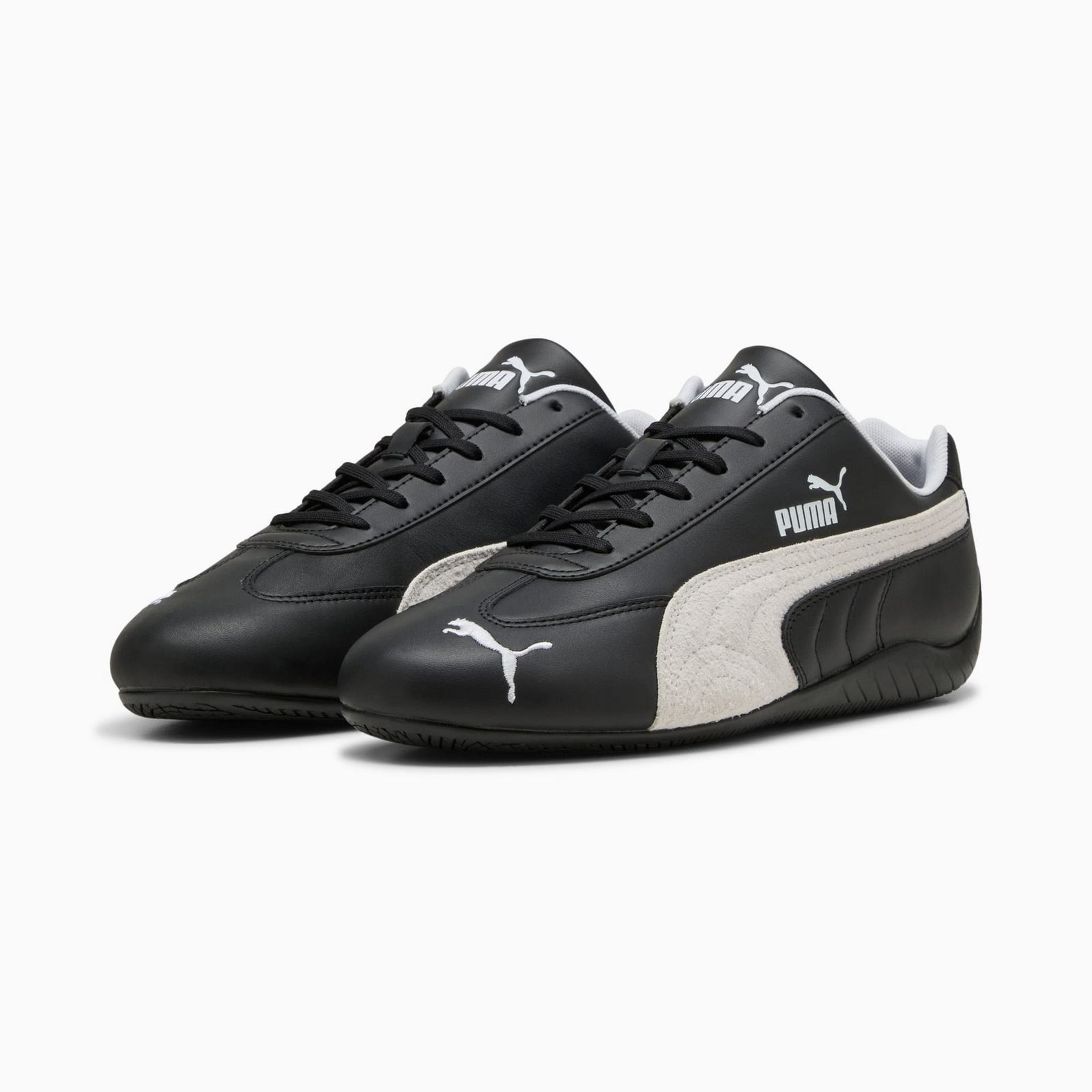 Buty sportowe unisex Puma SPEEDCAT LTHR czarne 40317502
