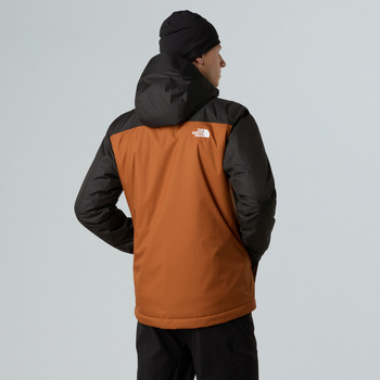 Kurtka z kapturem męska The North Face MILLERTON INSULATED pomarańczowa NF0A3YFIC79
