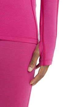 Koszulka termiczna damska Icebreaker ZONEKNIT 260 LS CREWE różowa IB0A56HL858