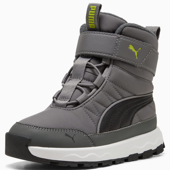 Buty zimowe dziecięce Puma EVOLVE BOOT AC+ PS szare 39264508