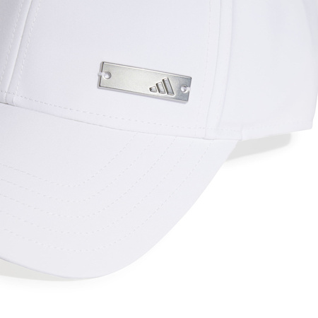 Czapka z daszkiem unisex adidas LIGHTWEIGHT BASEBALL biała JF8484
