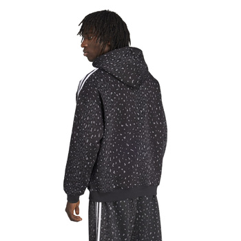 Bluza z kapturem męska adidas LEO czarna JV7561