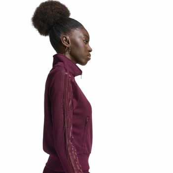 Bluza dresowa damska adidas FIREBIRD bordowa KC6451