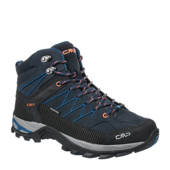 Buty trekkingowe męskie CMP RIGEL MID WP granatowe 3Q12947-27NM
