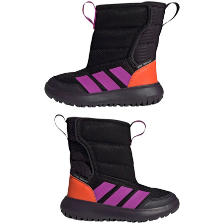 Buty zimowe dziecięce adidas WINTERPLAY czarne JQ2633