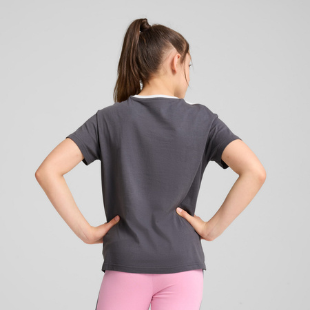 Koszulka dziewczęca Puma POWER RELAXED szara 68178669