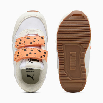 Buty sportowe dziecięce Puma ADAPTOR MATCH V INF białe 40149703