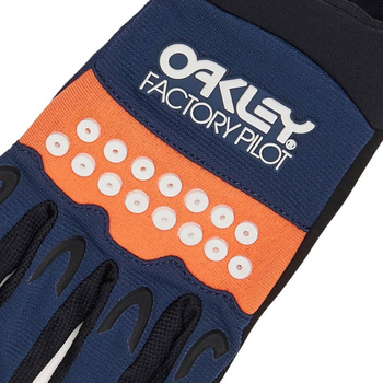 Rękawice rowerowe męskie Oakley SWITCHBACK MTB 2.0 granatowe FOS901324-6LE