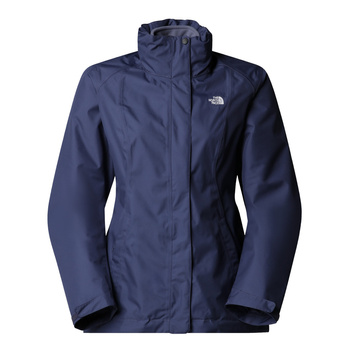 Kurtka z kapturem damska The North Face EVOLVE II TRICLIMATE niebieska NF0A8E02E1I