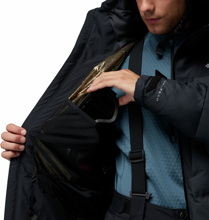 Kurtka narciarska męska Columbia GLACIER RIDGE czarna 2134761010