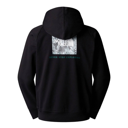 Bluza z kapturem męska The North Face RAGLAN BOX NSE TAILGRID INFILL czarna NF0A8C4X943