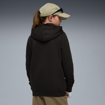 Bluza z kapturem dziewczęca Puma ESS SCRIPT FZ FL czarna 68925301