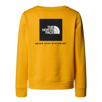 Bluza dziecięca The North Face BOX NSE REGULAR CREW żółta NF0A89H756P