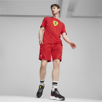 Spodenki męskie Puma FERRARI RACE czerwone 62379902