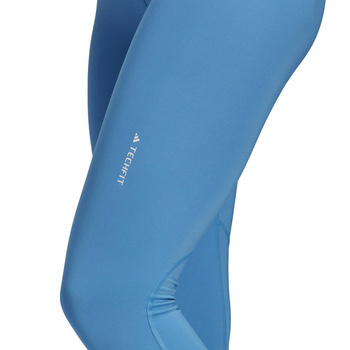 Legginsy damskie adidas TECHFIT 7/8 niebieskie HL6074