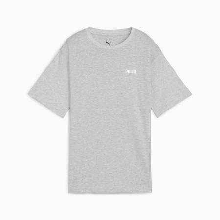 Koszulka damska Puma ESS SMALL LOGO RELAXED szara 68831004