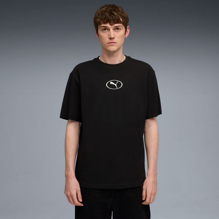 Koszulka męska Puma SPORT RELAXED GRAPHIC czarna 68824201