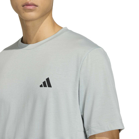 Koszulka treningowa męska adidas WORKOUT ESSENTIALS niebieska KD5495