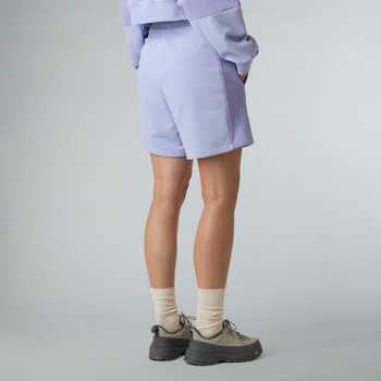 Spodenki damskie The North Face TERRY RELAXED fioletowe NF0A8C270VI