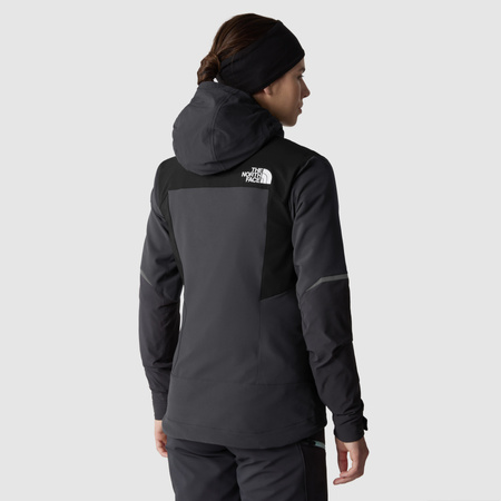 Kurtka narciarska damska The North Face DAWN TURN HYBRID SOFTSHELL czarna NF0A7Z8UU0N